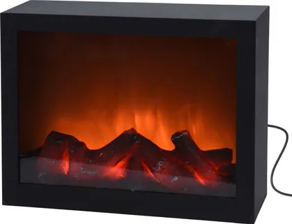 JÕULUVALGUSTI KAMIN LED 29X10X23CM