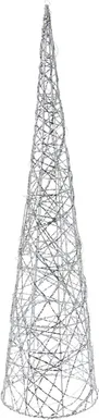 JÕULUKUJU KUUSK 40LED 80CM HÕBE