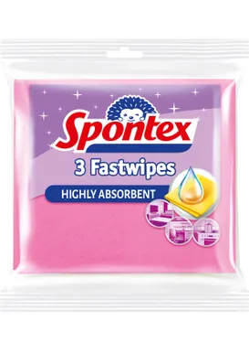 PUHASTUSLAPP UNIVERSAALNE SPONTEX FASTWIPES 3TK PAKIS