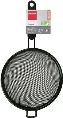 SÕEL METALTEX FUTURA Ø20CM, METALL/PLAST, MUST