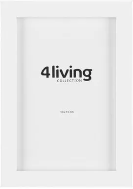 PILDIRAAM 4LIVING NICE 10X15CM VALGE
