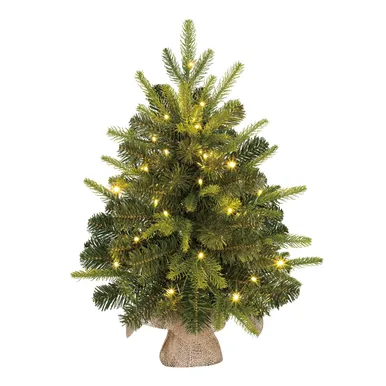 KUNSTKUUSK BLACK BOX TREES GRIMSHAW 60CM 40LED POTIS