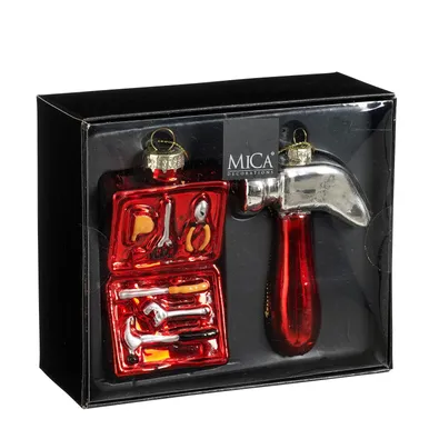 JÕULUPUU EHTED MICA DECORATIONS TÖÖRIISTAD 2TK