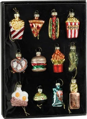 JÕULUPUU EHTED MICA DECORATIONS SÖÖK 12TK PAKIS