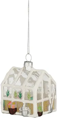 JÕULUPUU EHE MICA DECORATIONS KASVUHOONE 6,5X6X7CM