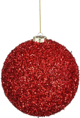 JÕULUKUUL MICA DECORATIONS Ø15CM PUNANE