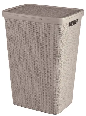 PESUKORV CURVER 59X39X25CM, TAUPE