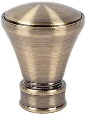 KARDINAPUU OTSIK DEKORIKA TORINO LÄIKIV ANTIIK Ø19MM KULDNE 2TK PAKIS