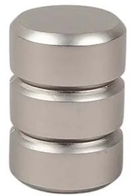 KARDINAPUU OTSIK DEKORIKA FANO HÕBEDANE Ø19MM MATT 2TK PAKIS