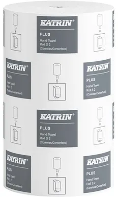 RULLKÄTEPABER KATRIN PLUS S2 60M, 2-KIHILINE