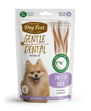 KOERAMAIUS DOGFEST PARDILIHAGA TWISTER DENTAL 10X80G