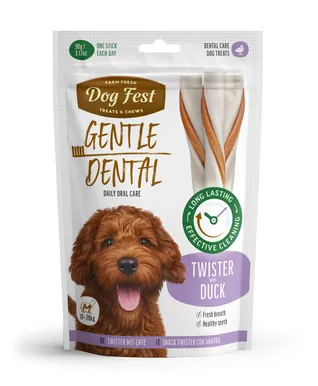 KOERAMAIUS DOGFEST PARDILIHAGA TWISTER DENTAL 10X90G