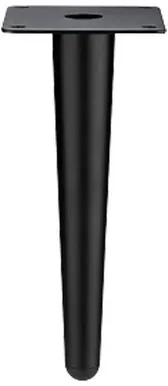 MÖÖBLIJALG 32X200MM SIRGE KITSENEV JALG, MUST