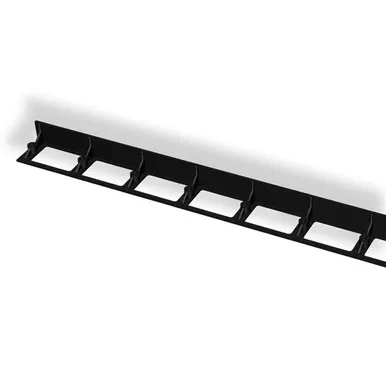 ÄÄRETUGI PLASTIKUST 2440MM, 2TK/PAKIS MUST