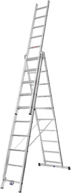 UNIVERSAALREDEL ALU-PRO 70047, 3X10 ASTET 2,88/6,52M ALUMIINIUM