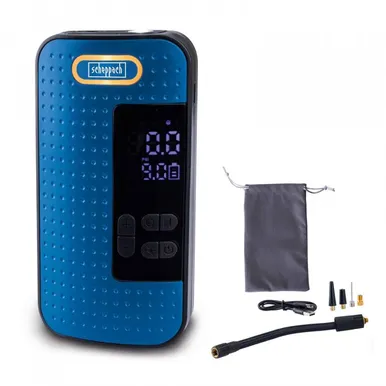 AKUKÄSIKOMPRESSOR SCHEPPACH AC10/8V 5-REŽIIMI