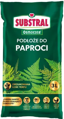 KASVUSUBSTRAAT SUBSTRAL SÕNAJALGADELE OSMOCOTE VÄETISEGA 3L