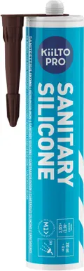 SANITAARSILIKOON KIILTO PRO 37 BURGUNDY BROWN 310ML
