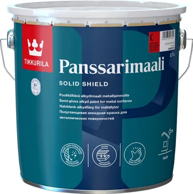 KATUSEVÄRV TIKKURILA PANSSARIMAALI 2,7L VALGE POOLLÄIKIV