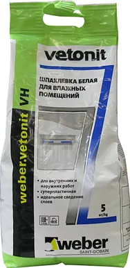 PAHTEL WEBER VH VALGE 5KG