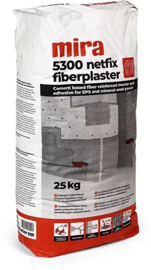 ARMEERSEGU MIRA 5300 NETFIX FIBERPLASTER 25KG