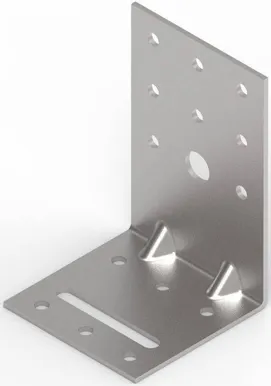 NAELUTUSNURK ARRAS 90X60X60X2,0 ZN TUGEVDUS