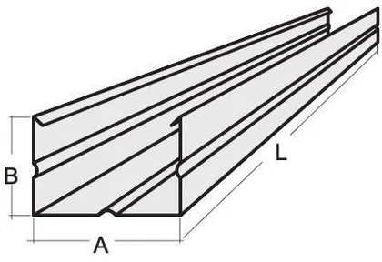 LAEPROFIIL GK 60/27/0,6 3,0M
