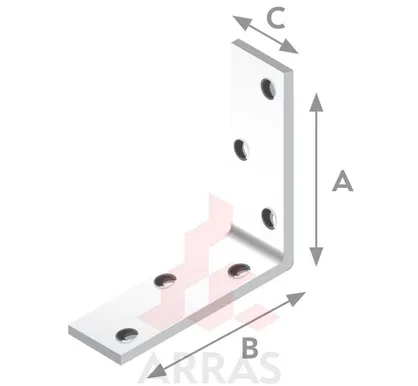 NURGIK ARRAS 30X30X25X2MM VALGE