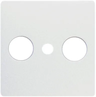 KATTEPLAAT TV+R DELTA ALUMIINIUM SIEMENS