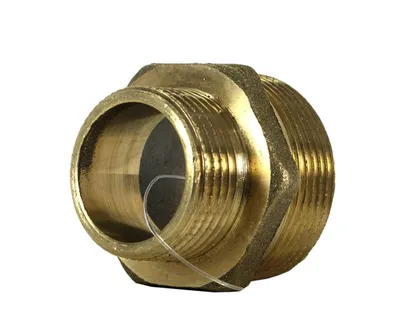 AH. KAKSIKNIPPEL 1"X11/4 MESSING