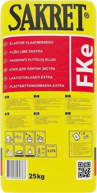 PLAATIMISSEGU SAKRET FKE 25KG