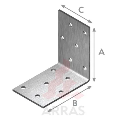 NAELUTUSNURK ARRAS 60X60X20X2,0