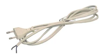 PISTIK+JUHE 2M 2X0.75MM VALGE