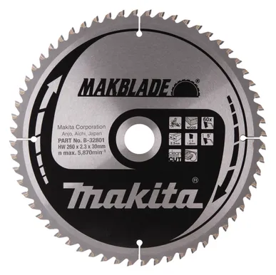 SAEKETAS MAKITA MAKBLADE 260X30MM T60