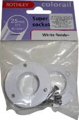 TERASTORUKANDUR SEIN-OTS 25MM VALGE 2TK