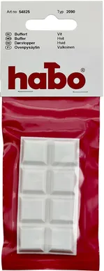 UKSESTOPPER 75X38 VALGE 8TK