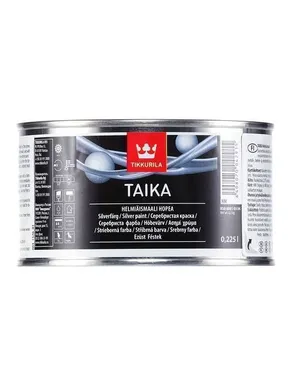 DEKORATIIVVÄRV TIKKURILA TAIKA HELMIÄISMAALI 0,225L HÕBEDANE POOLLÄIKIV