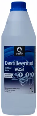 DESTILLEERITUD VESI 1L