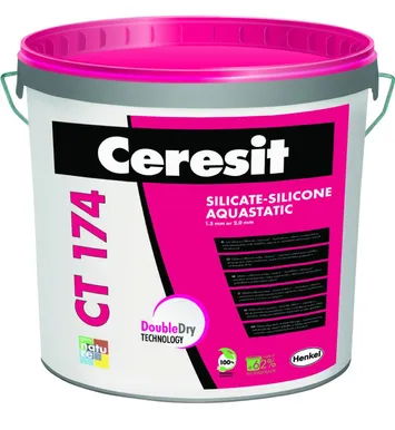 SILIKAAT-SILIKOONKROHV CERESIT CT174 1,5MM 25KG BAAS