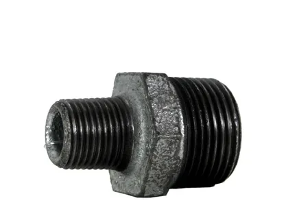 KAKSIKNIPPEL AHENEV TSINK 1/2"VK X 1"VK