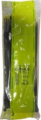 KAABLISIDE SAPISELCO 200X2,5MM 100TK PAKIS MUST