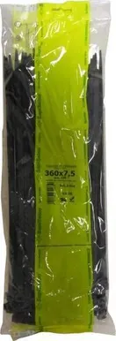 KAABLISIDE SAPISELCO 360X4,5MM 100TK PAKIS MUST