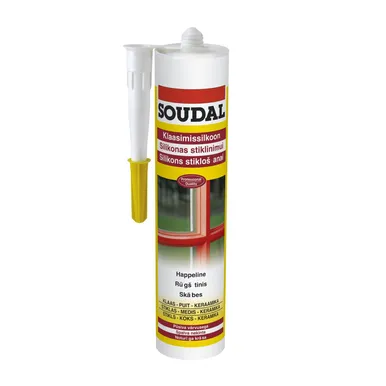 KLAASIMISSILIKOON SILIRUB 310ML LÄBIPAISTEV ELASTNE