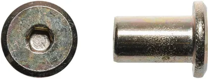 DEKORATIIVMUTTER M6X16 KOLLANE ZN 10TK PAKIS