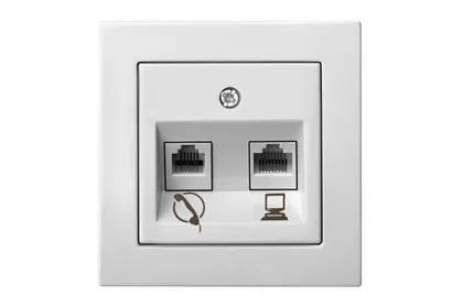 PISTIKUPESA ÜHENDUS TEL+ARVUTI R-TA VALGE EPSILON