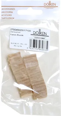 ÜHENDUSLÜLI DURI TAMM RUSTIK SLK50-171 2TK/PK
