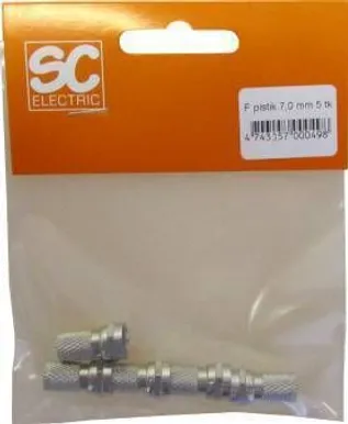 F PISTIK TESATEK 7,0MM 5TK PAKIS