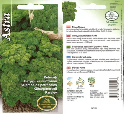 SEEMNED KURZEMES SEKLAS KÄHARPETERSELL ASTRA 2G
