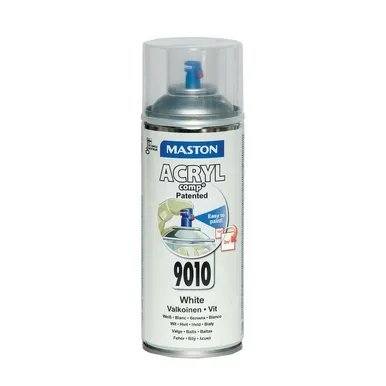 AEROSOOLVÄRV ACRYL PURE WHITE 400ML