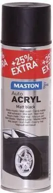 AEROSOOLVÄRV AUTO ACRYL MUST MATT 500ML